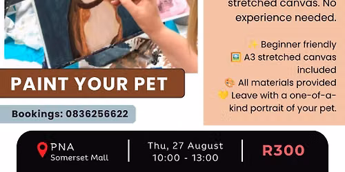 Acrylic Workshop: Paint your Pet 