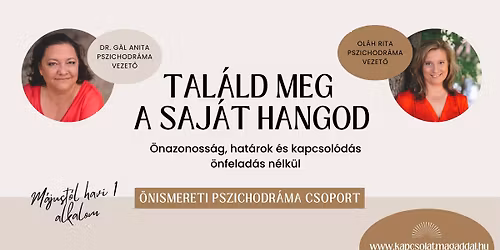 PSZICHODR\u00c1MA \u00d6NISMERETI CSOPORT