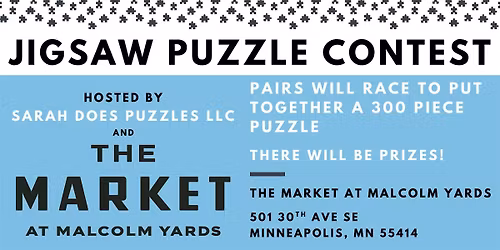 Pairs Jigsaw Puzzle Contest at Malcolm Yards - April 2026