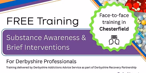 Substance (Drug) Awareness & Brief Interventions - In Person (14th Apr 26)