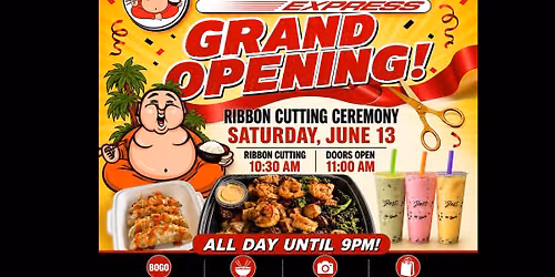 Buddha-Bachi Express Grand Opening & Ribbon Cutting Ceremony 