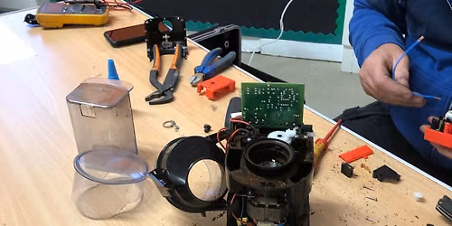 Hatton Repair Caf\u00e9 & Pass-it-on table