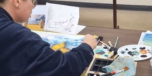Watercolour Landscape - Large Scale