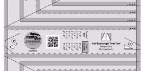 Half Rectangle Trim Tool\/Ruler