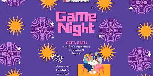 Free: Junior League NWA Game Night