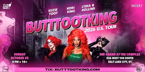 ButtTootKing: Lydia Kollins, Suzie Toot, Kori King