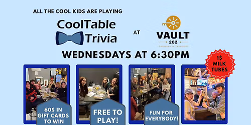 Live trivia game at Vault 202