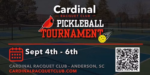 Cardinal's Fall Pickleball Tournament