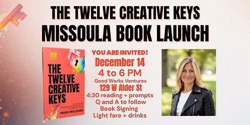 The Creative Keys Missoula Book Launch