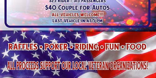 Millard American Legion Post 374 Annual LOCAL Veteran Support Poker Run