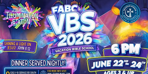 Vacation Bible School 2026