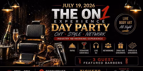 THE ON1 EXPERIENCE: Cut \u2022 Style \u2022 Showcase | Industry Networking