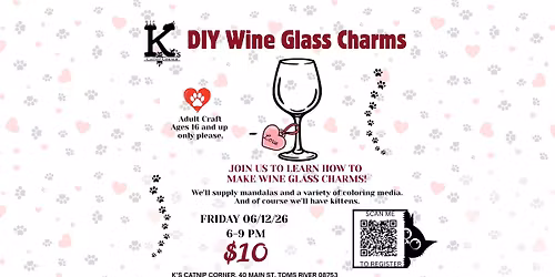 DIY Wine Glass Charms