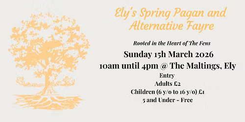 Ely's Spring Pagan and Alternative Fayre 2026