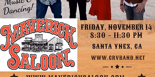 CRV at the Maverick Saloon - Friday 11\/14