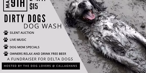 Dirty Dogs - A Dog Wash Fundraiser 
