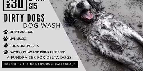 Dirty Dogs - A Dog Wash Fundraiser
