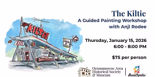 The Kiltie: A Guided Painting Workshop with Anjl Rodee