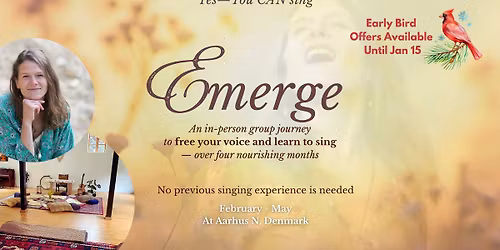 Emerge \u2014 Voice Liberation Group program \/\/ Aarhus (Feb-May)