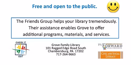 Friends of Grove Family Library Meeting