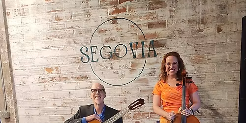 Kelly and Frank\u2019s Yuletide Classical and Jazz Duo at Segovia\u2019s #27