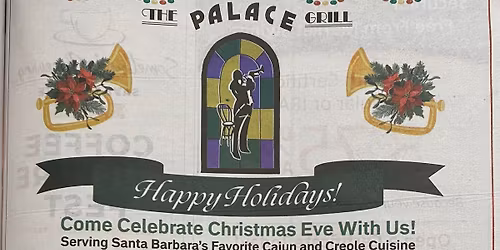 Rockin' Christmas Eve at the Palace Grill Restaurant