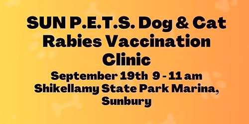 Dog & Cat Rabies Vaccination Clinic