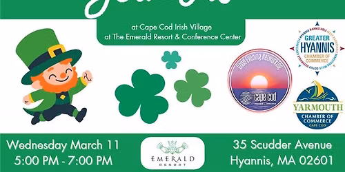 Evening Networking at The Emerald Resort: Irish Village