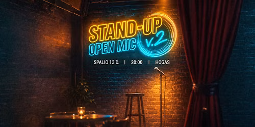 Stand-up Open mic @Hogas