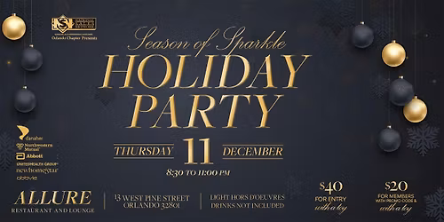 Season of Sparkle Holiday Party and Toy Drive with NSN Orlando