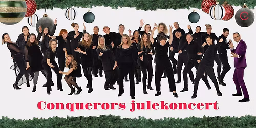 Asn\u00e6s: Julekoncert med Conquerors