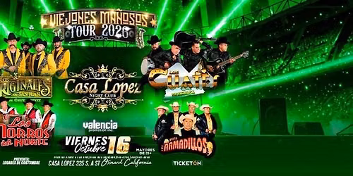 VIEJONES MA\u00d1OSOS TOUR EN OXNARD 