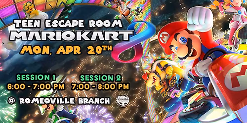 Teen Escape Room: Mario Kart