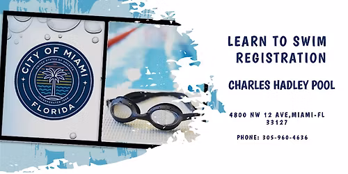 Hadley Pool Level 1 Swim Class Monday\/Wednesday (6:00pm-6:45pm) May 2026