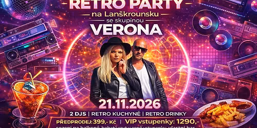 RETRO PARTY \u017dichl\u00ednek 2026 | Verona