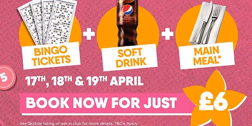 Spring Fling Tickets - Buzz Bingo Coatbridge 17\/04