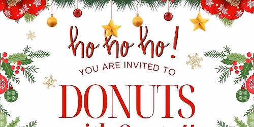 Donuts with Santa