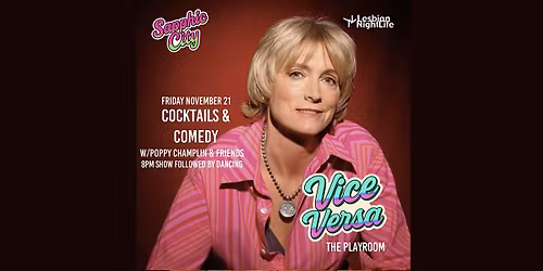 Cocktails & Comedy -LesbianNightLife - Sapphic City