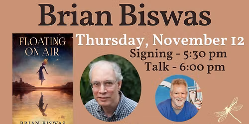 Brian Biswas presents FLOATING ON AIR, with Landis Wade