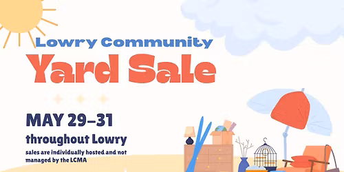 Annual Lowry Community Yard Sale