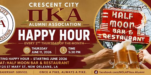 Monthly Happy Hour - June 11, 2026