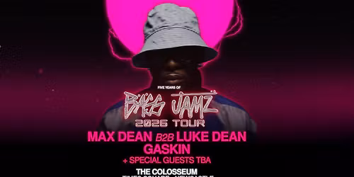 BASS JAMZ 'OPEN AIR' \/ Max Dean b2b Luke Dean + Gaskin \/ Newcastle