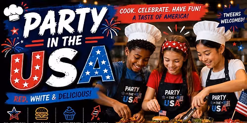 Party in the USA Cooking Camp (Ages 7+) \u2013 Chefsville | Richardson