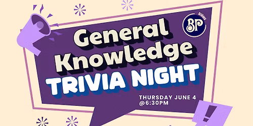General Knowledge Trivia Night
