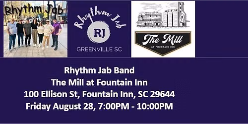 Rhythm Jab Band - The Mill at Fountain Inn