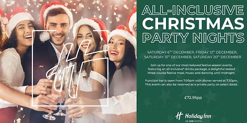 All Inclusive Christmas Party Nights