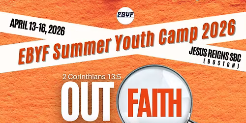 EBYF Summer Youth Camp 2026