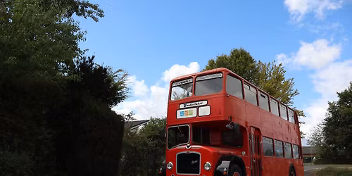 Stadtrundfahrt mit dem Londonbus in G\u00f6ttingen