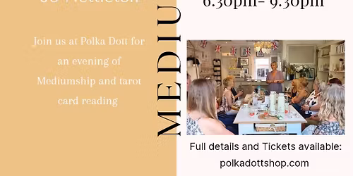 Mediumship Evening with Jo Nettleton 17.03.26 6:30pm- 9:30pm