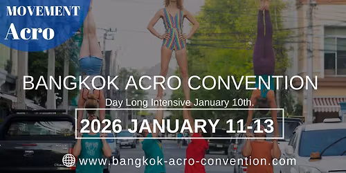 10th. Bangkok Acro Convention 2026